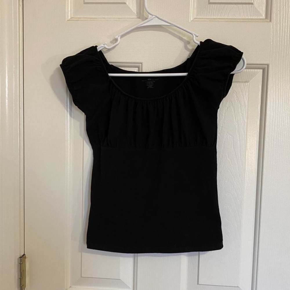 Brandy Melville Casey Top in Black